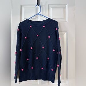 Navy blue sweater